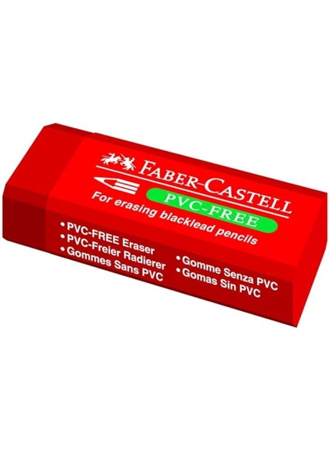 Faber Castle Faber-castle rubber big red pack of 5  - Image 1
