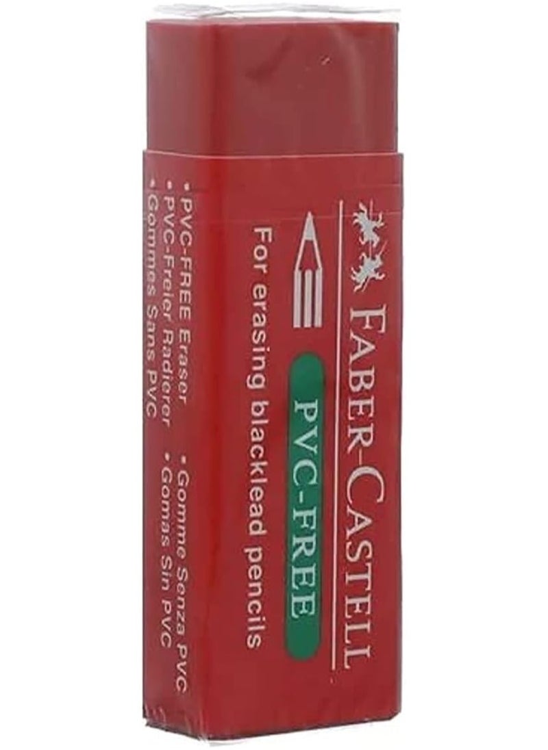 Faber Castle Faber-castle rubber big red pack of 5  - Image 2