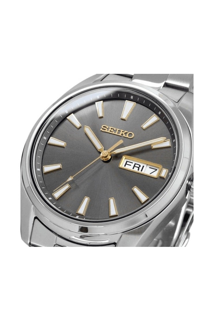 Seiko Conceptual Quartz Grey Dial Men’s Watch SUR343P1 - Image 2