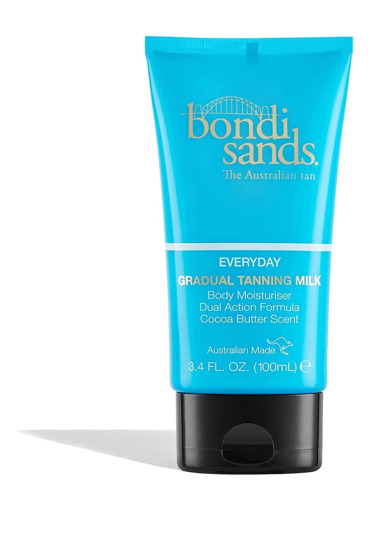 بوندي ساندز لوشن الجسم اليومي يبني توهج طبيعي مع التسمير الذاتي للبشرة - Image 1