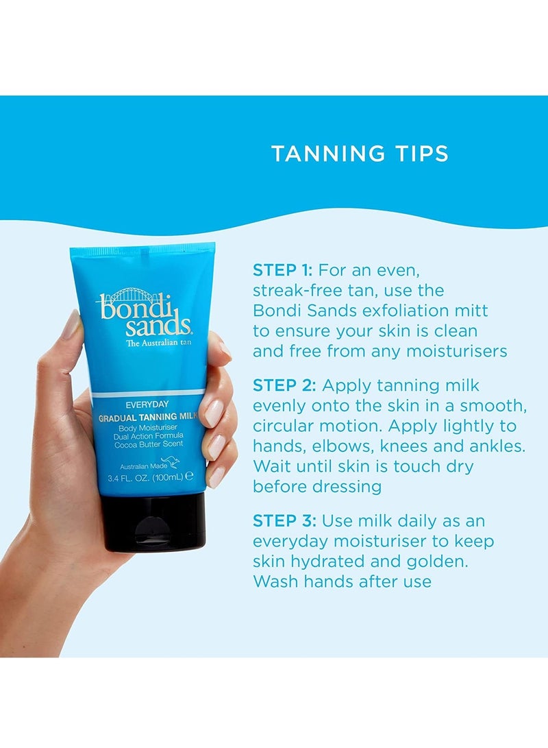 بوندي ساندز لوشن الجسم اليومي يبني توهج طبيعي مع التسمير الذاتي للبشرة - Image 2
