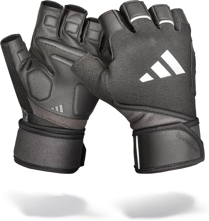 adidas Wrist Wrap Training Gloves - XS - Image 1