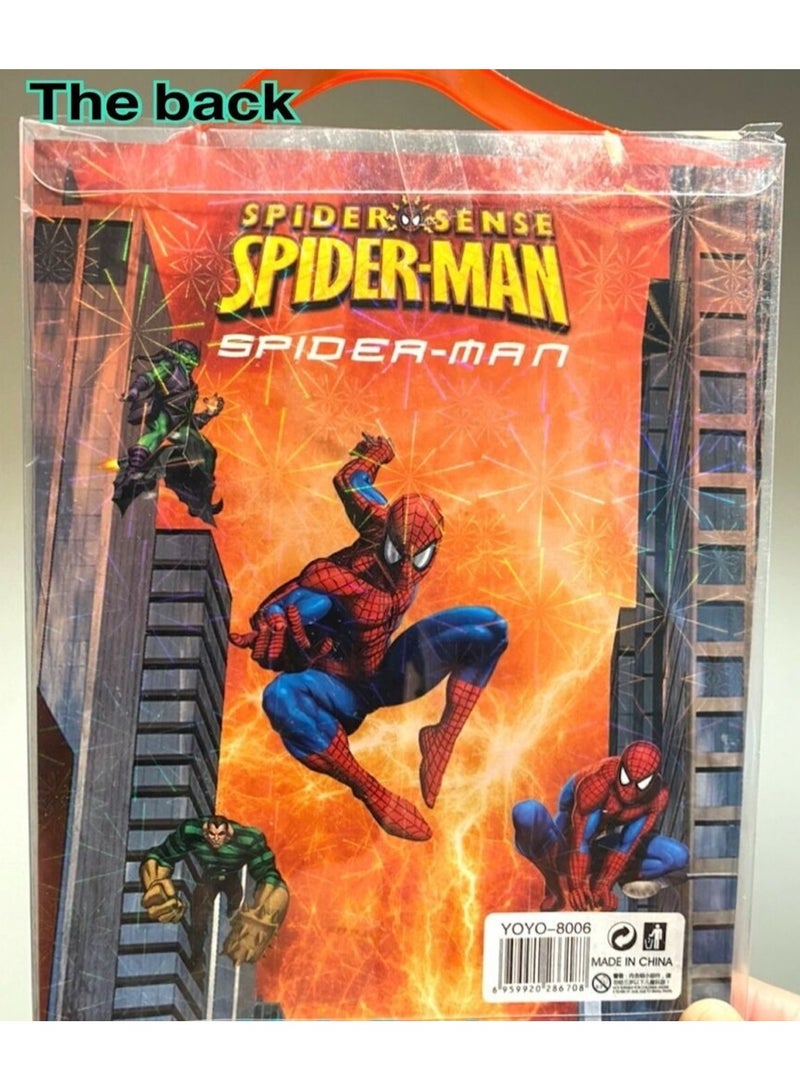 Huitich 6-Piece Spider-Man Style Stationery Kit for Kids - Image 4