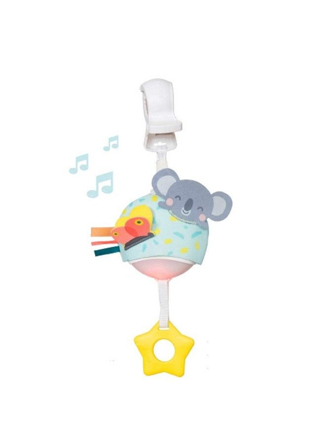 Taf Toys Musical Koala On The Go Pull Down Hanging Music And Lights Infant Toy ; Parent And Baby’S Travel Companion Soothe Baby Keeps Baby Relaxed While Strolling For Newborns And Up  - Image 1