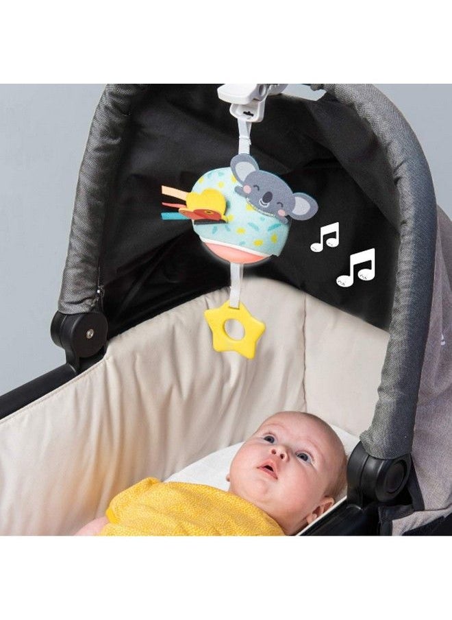 Taf Toys Musical Koala On The Go Pull Down Hanging Music And Lights Infant Toy ; Parent And Baby’S Travel Companion Soothe Baby Keeps Baby Relaxed While Strolling For Newborns And Up  - Image 4
