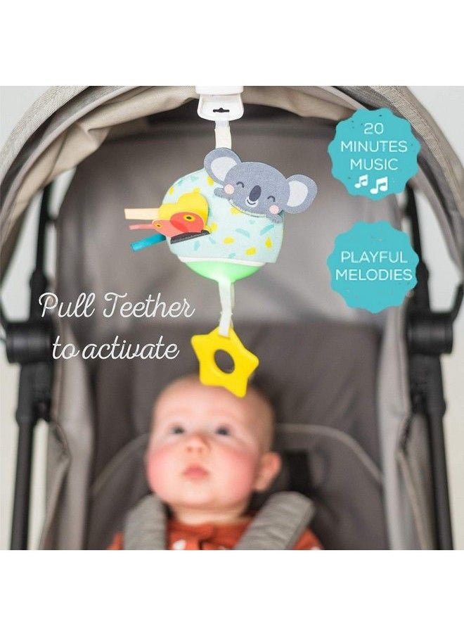 Taf Toys Musical Koala On The Go Pull Down Hanging Music And Lights Infant Toy ; Parent And Baby’S Travel Companion Soothe Baby Keeps Baby Relaxed While Strolling For Newborns And Up  - Image 3