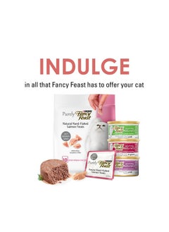 Fancy Feast Y Feast Limited Ingredient Cat Treats, Savory Cravings Salmon Flavor  3 Oz. Box  - Image 5
