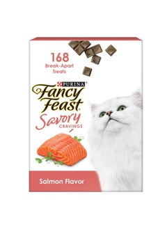 Fancy Feast Y Feast Limited Ingredient Cat Treats, Savory Cravings Salmon Flavor  3 Oz. Box  - Image 1
