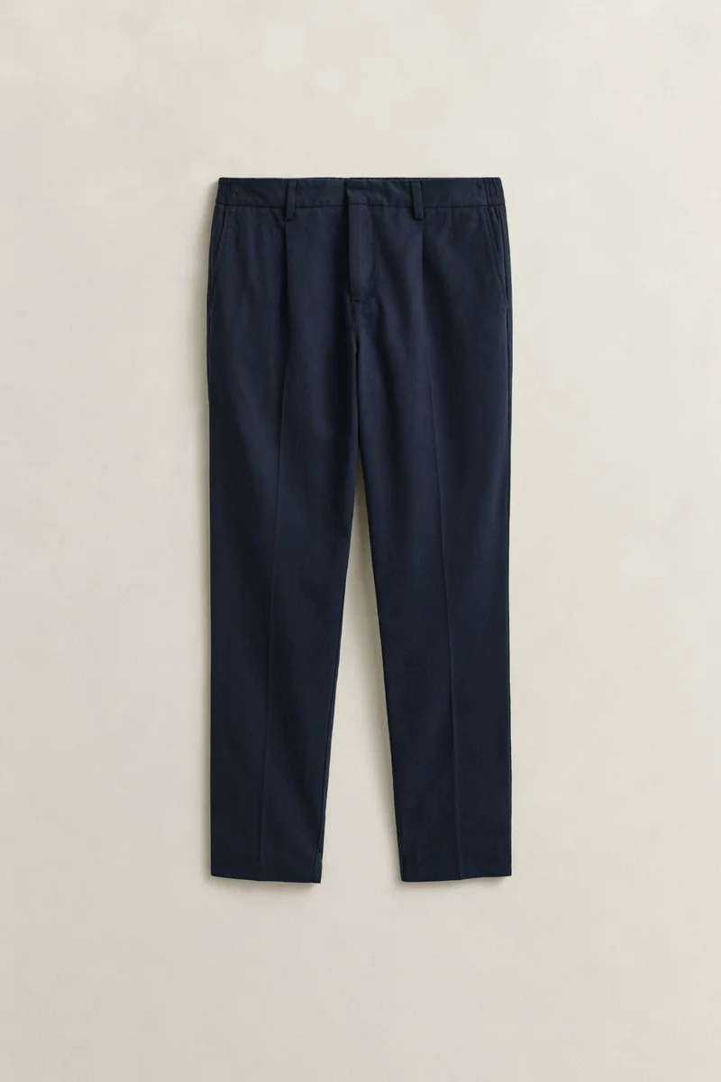 GANT  Slim Smart Cotton Lyocell Pants for Men | Best Price UAE