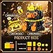 Vziimo Magic Animals Building Set Animal Toys with Necklace Ring Treasure Box Crown MOC Animal Building Blocks Gifts for Adults Teens Age 14 and Magic World Fans 950 PCS - Image 4