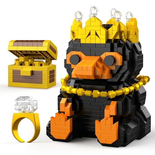 Vziimo Magic Animals Building Set Animal Toys with Necklace Ring Treasure Box Crown MOC Animal Building Blocks Gifts for Adults Teens Age 14 and Magic World Fans 950 PCS - Image 1