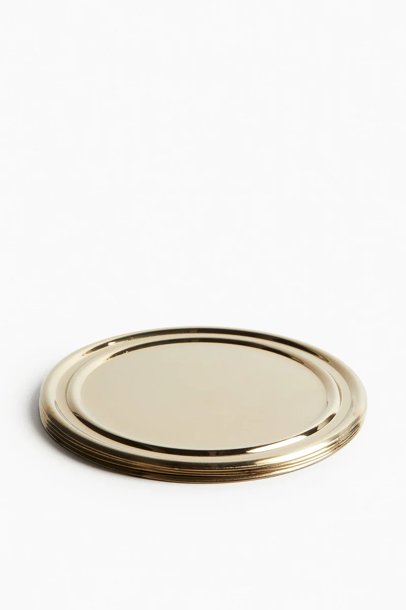 H&M 4-pack stainless steel coasters