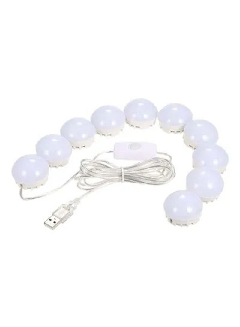 Vanity Mirror LED Light Bulbs Kit White  - Image 1
