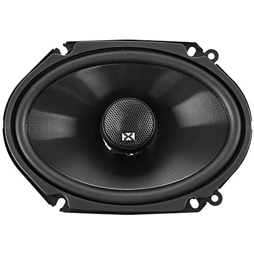 NVX® VSP68 6x8 / 5x7 Premium Car Speakers, 600W Max, 200W RMS, 2-Way Coaxial w/ 1" Silk Dome Tweeters & Built-in X-Overs, Easy to Install in Cars/Trucks/Doors (Pair) - Image 5