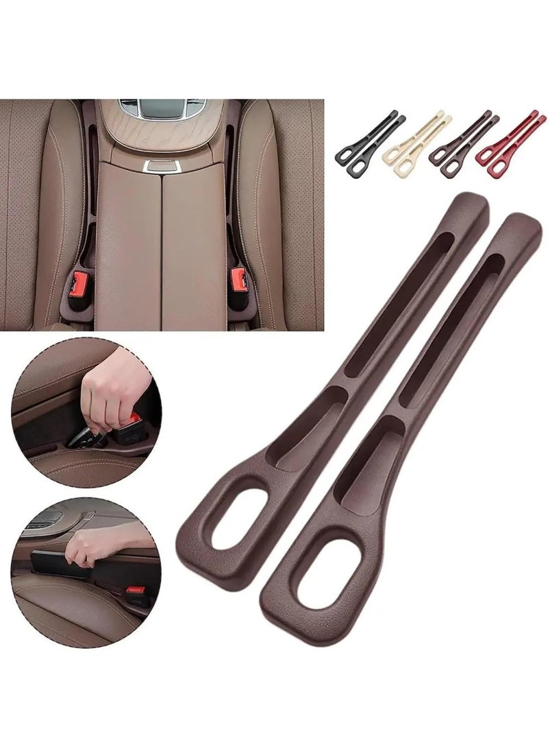 OSHIMA New Car Seat Side Gap Filler Organizer, Car Seat Gap Organizer with Phone Holder, Upgraded Leak-Proof Filling Strip Storage Box, Cars Accessories Car Side Seat Gap Filler for Prevent Falling (Black) - Image 5