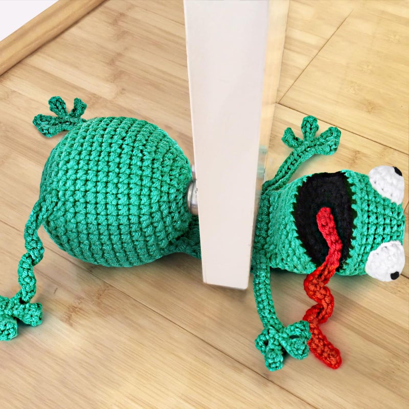 Crochetta Crochet Kit for Beginners, Crochet Starter Kit w Step-by-Step Video Tutorials, Beginner Crochet Kit for Adults Kids Women Men Complete Kit Included (Crochet Door Stop) - Image 1