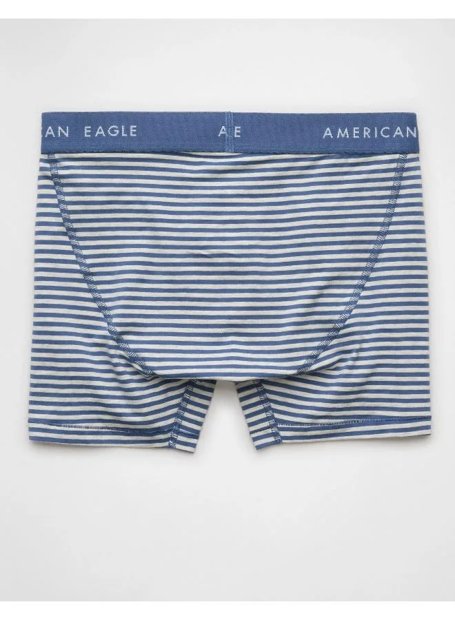 امريكان ايجل AEO Men's Striped 4.5" Classic Boxer Brief