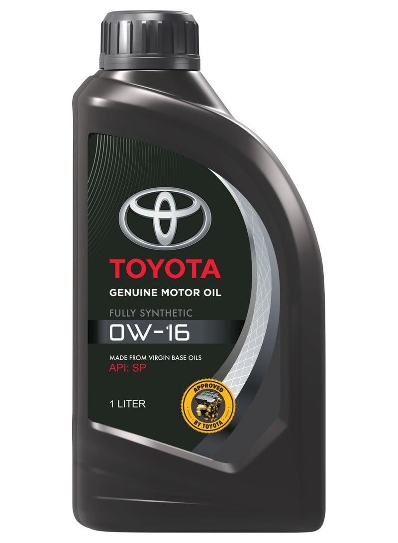 Toyota Genuine Motor Oil 0W-16 - Image 1