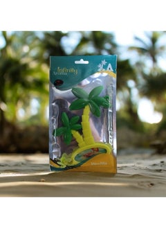 CRYSTAL Car air freshener in the shape of a palm tree, with a vanilla scent, with a hanging extension - 