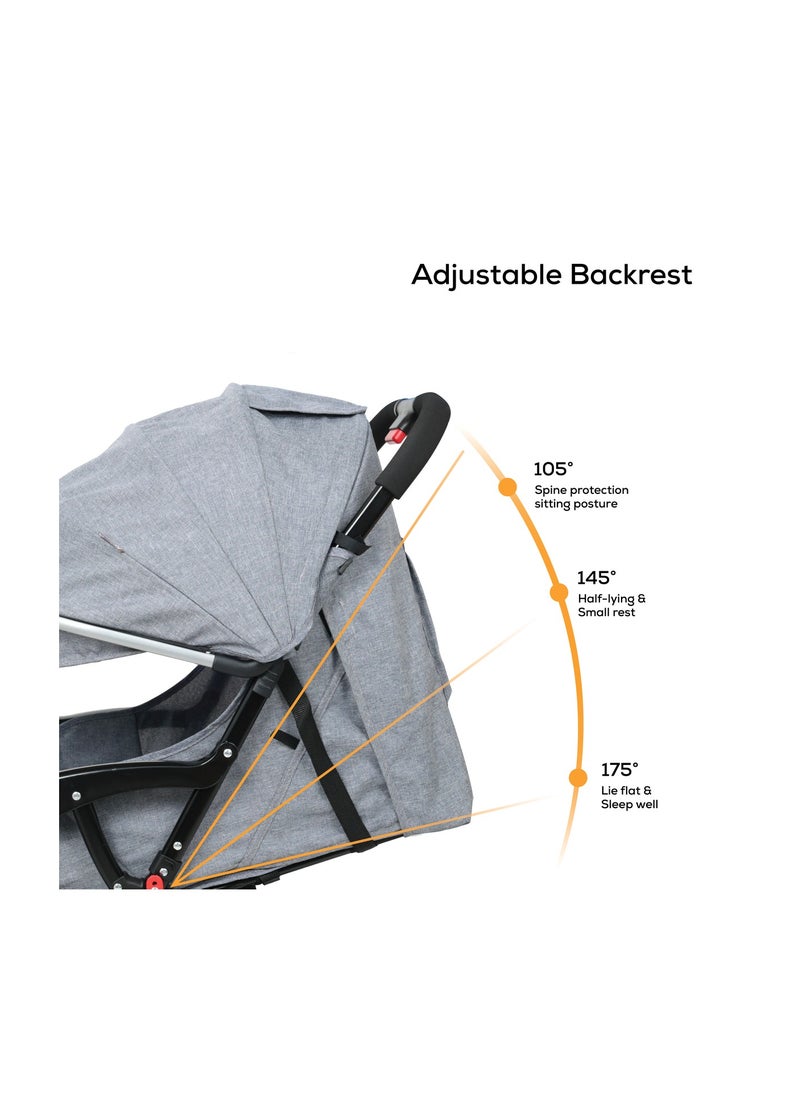 Nurtur Baby Stroller Storage Basket Removable food tray 5 Point Safety Harness Compact Design Multicolor - pzsku/Z26EE8A1F6BED2BEC3AAFZ/45/_/1695824017/a6789245-e5bb-421f-af27-b6d353f47849