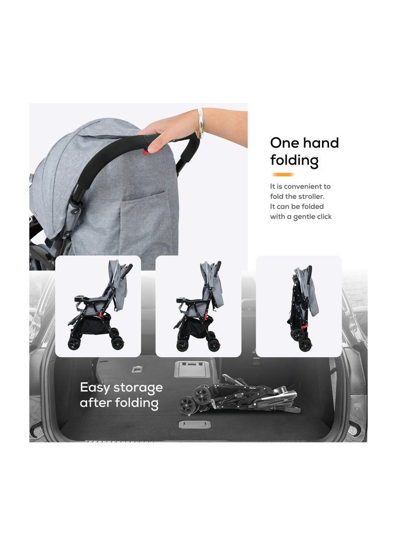 Nurtur Baby Stroller Storage Basket Removable food tray 5 Point Safety Harness Compact Design Multicolor - pzsku/Z26EE8A1F6BED2BEC3AAFZ/45/_/1695824017/fae168a8-1a0a-4e21-b422-b6374da78b77