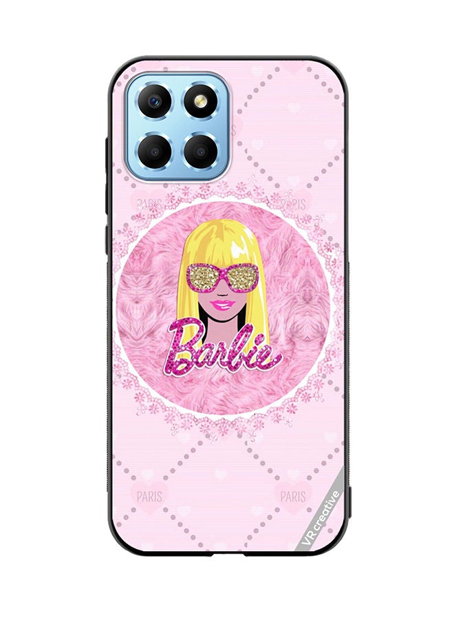 VR CREATIVE Protective Case Cover For Honor X8 5G Funky Barbie Design Multicolour - Image 1