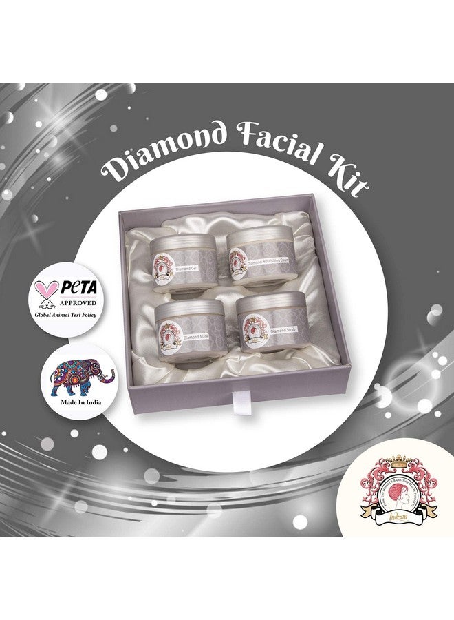 Indrani Cosmetics Indrani Diamond Facial Kit 200 Gm - Image 2