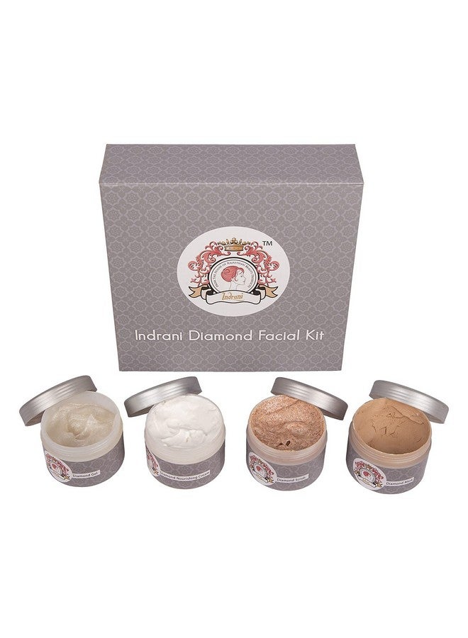 Indrani Cosmetics Indrani Diamond Facial Kit 200 Gm - Image 5