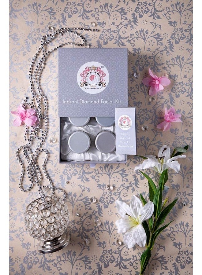 Indrani Cosmetics Indrani Diamond Facial Kit 200 Gm - Image 4