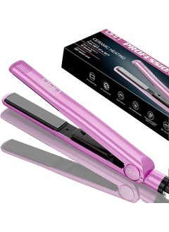 DAN Technology Hair Straightener Ceramic Flat Iron 1 inch 500  Adjustable Temperature Dual Voltage Professional Flat Irons for Women