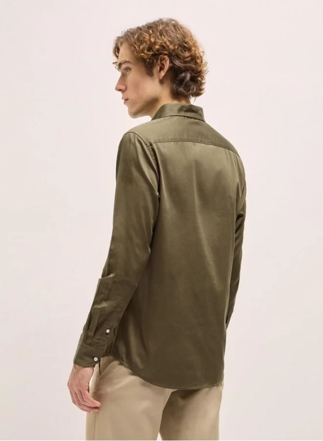 THE BEAR HOUSE Men's Shirt for Casual and Formal Wear | Classic Button-Down Style for Office, Daily Use, Travel, Events & All-Season Outfits | Versatile & Stylish Wardrobe Essential for Every Occasion