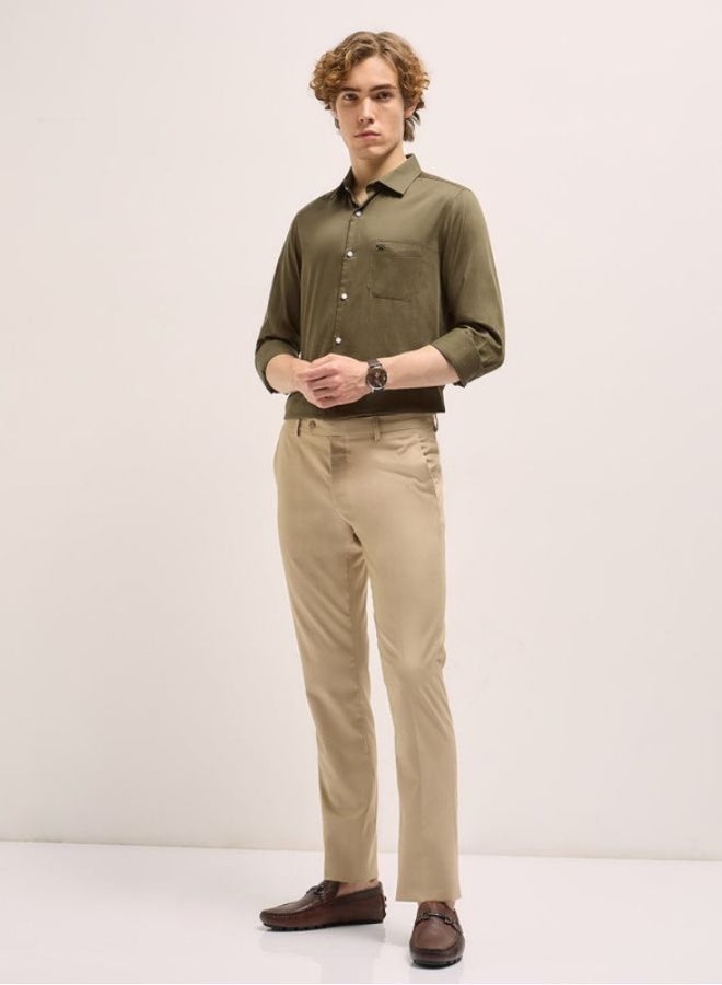 THE BEAR HOUSE Men's Shirt for Casual and Formal Wear | Classic Button-Down Style for Office, Daily Use, Travel, Events & All-Season Outfits | Versatile & Stylish Wardrobe Essential for Every Occasion - Image 4
