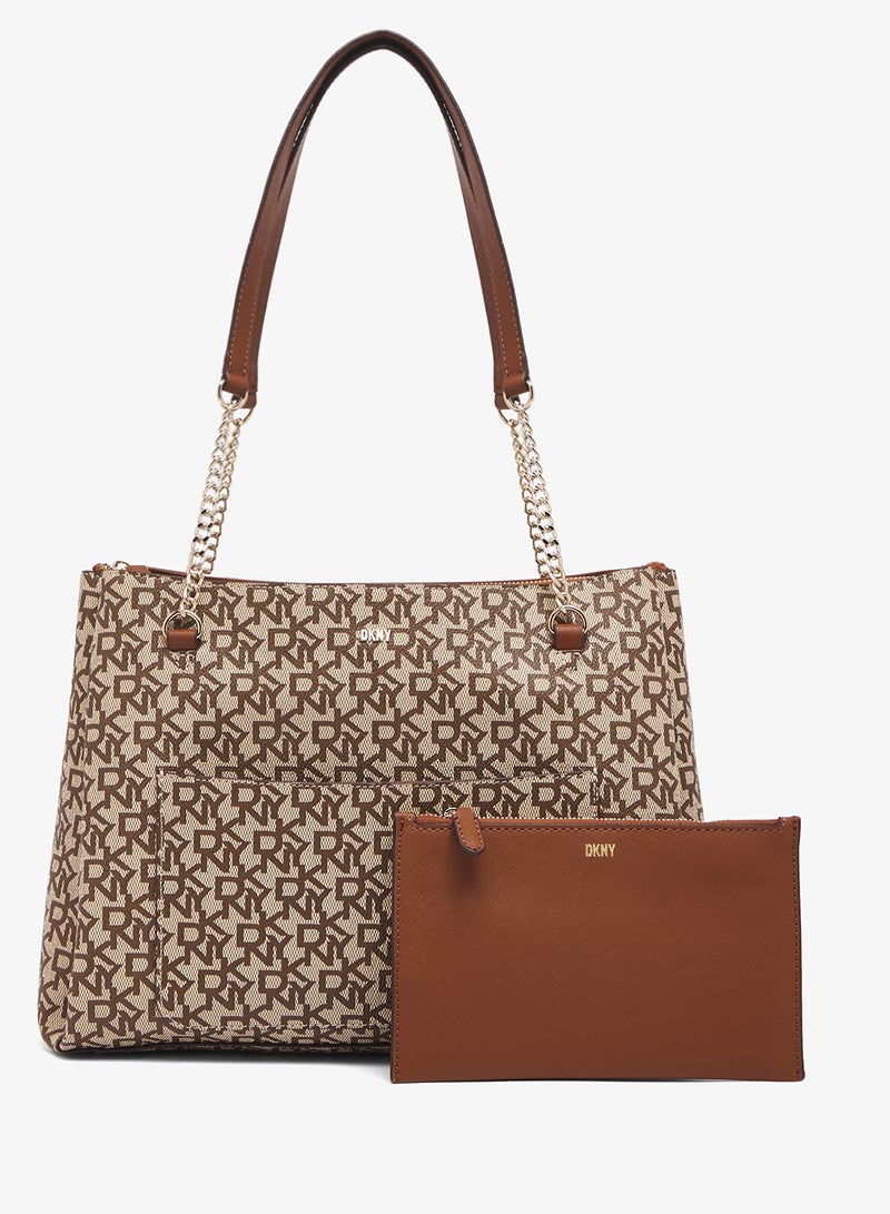 دكني حقيبة كتف برايانا بسلسلة - Image 1