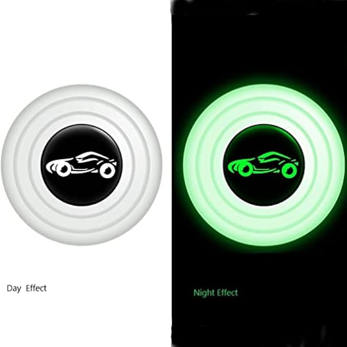 SYOSI Car Door Shock Absorber AntiCollision Gasket Silicone Luminous Sound Insulation And ShockAbsorbing Gasket Fit For Car Gasket Parts White 30Pcs - Image 4