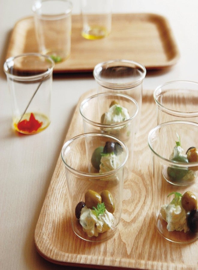 كينتو صينية كينتو 45152 مانعة للانزلاق، 12.6 × 9.4 بوصة (320 × 240 مم)، خشب الساج - Image 5