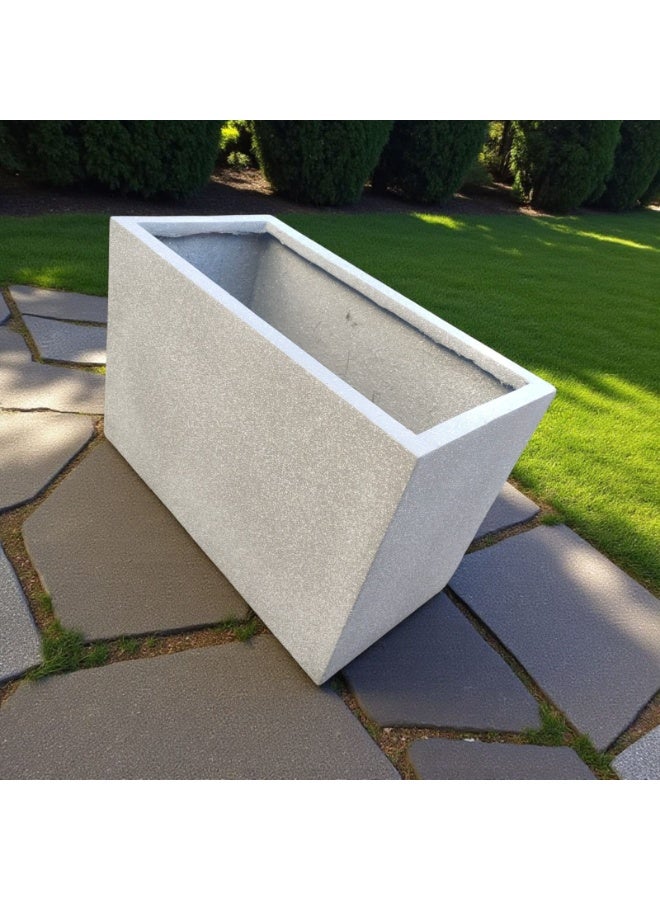 كلور زون بوتري اوعية للشرفة الداخلية والخارجية هيكل متين وقوي، مثالية لنباتاتك الكبيرة تمنع تغير اللون والتشقق الناتج عن التعرض لأشعة الشمس ، فايبر - Image 2