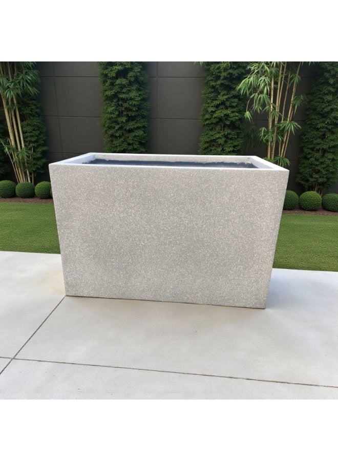 كلور زون بوتري اوعية للشرفة الداخلية والخارجية هيكل متين وقوي، مثالية لنباتاتك الكبيرة تمنع تغير اللون والتشقق الناتج عن التعرض لأشعة الشمس ، فايبر - Image 1