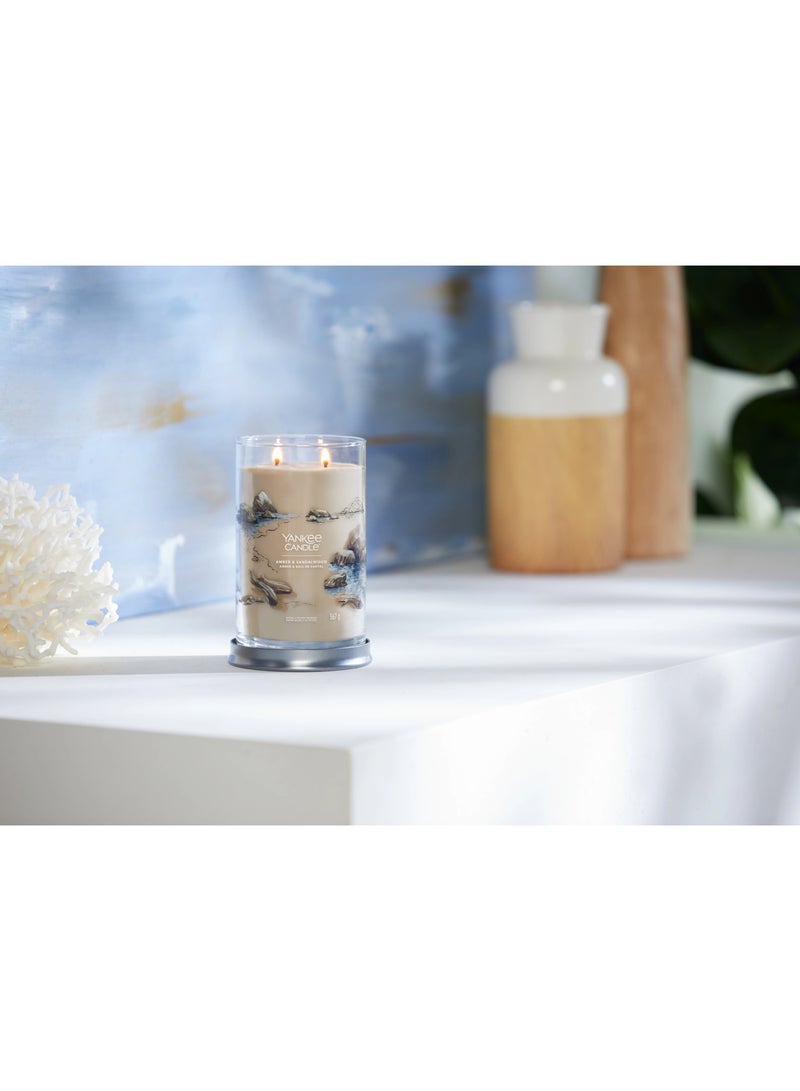 YANKEE CANDLE Amber & Sandalwood Candel Jar 567 G - Image 3