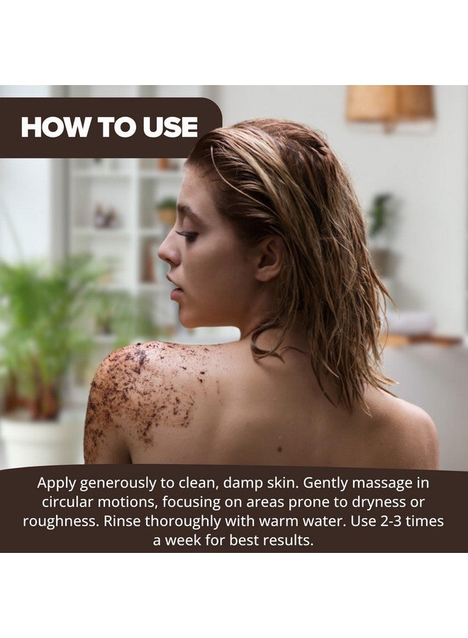 Cherisher Coffee Body Scrub for Tan Removal & Dead Skin | Natural Exfoliating Scrub for Women & Men | Glowing Skin, Smooth Texture | For All Skin Types | 100gm Unisex Skincare - Image 4