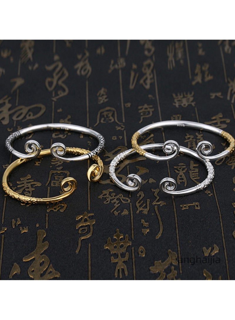 Hanghaijia Unisex Vintage Monkey King Wukong Buddhist Tightening Spell true love forever Bracelet - Image 4