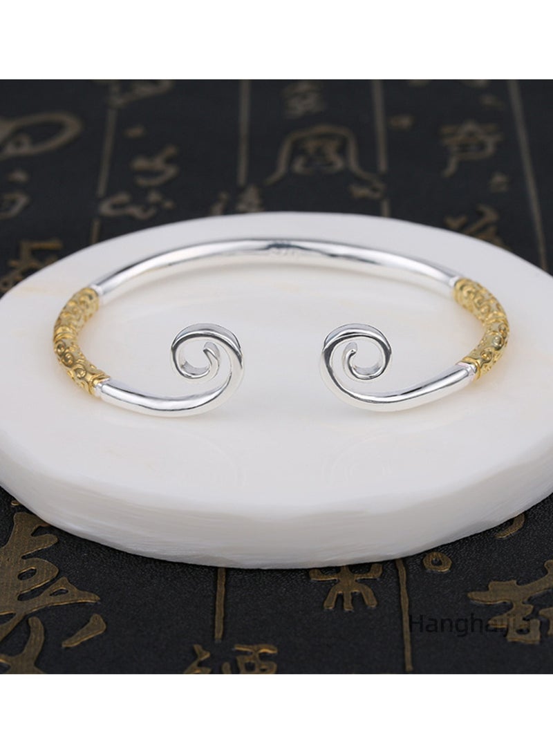 Hanghaijia Unisex Vintage Monkey King Wukong Buddhist Tightening Spell true love forever Bracelet - Image 1