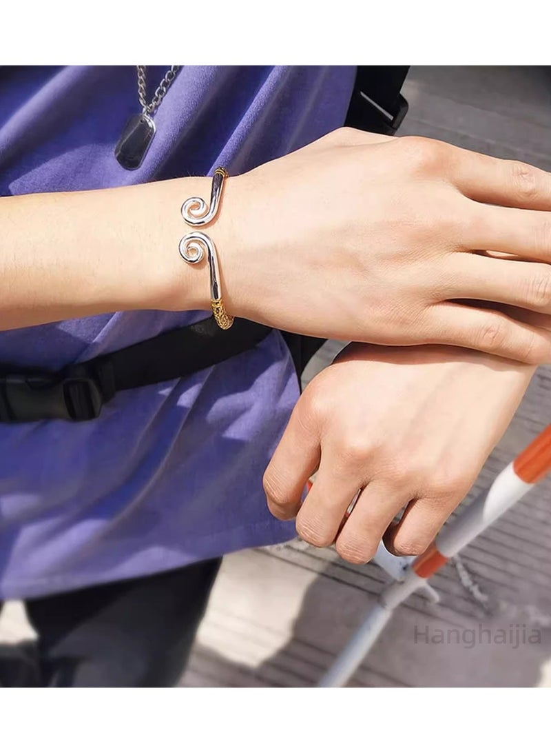 Hanghaijia Unisex Vintage Monkey King Wukong Buddhist Tightening Spell true love forever Bracelet - Image 3