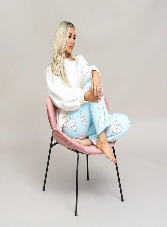 IKKAI Girls Baby Solid Winter Warm Pants Printed Pajama Fleece/Jogger Pack of 2 Multicolour - Image 4