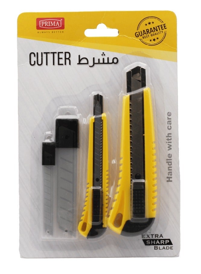 4 Piece Cutter Multicolour