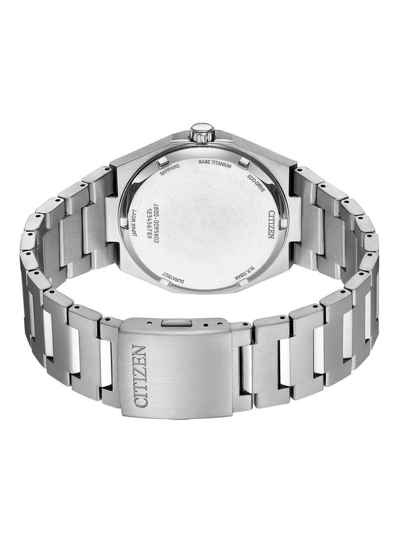 CITIZEN Zenshin Eco-Drive Titanium Men's Watch AW0130-85M - Image 4