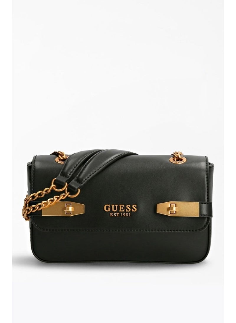 Guess Women’s Top Handle Bag – Black - Image 1