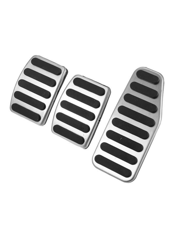 X AUTOHAUX 3pcs Accelerator Pedal and Brake Pedal Cover Set for Suzuki Swift - Image 1