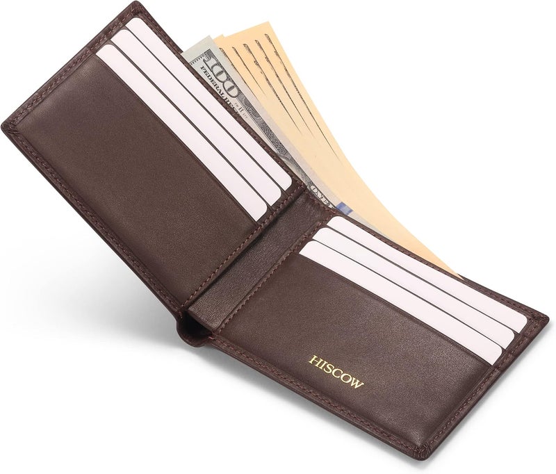 HISCOW Leather Business Card Case Holder for Men & Women, Italian Calfskin - Image 3