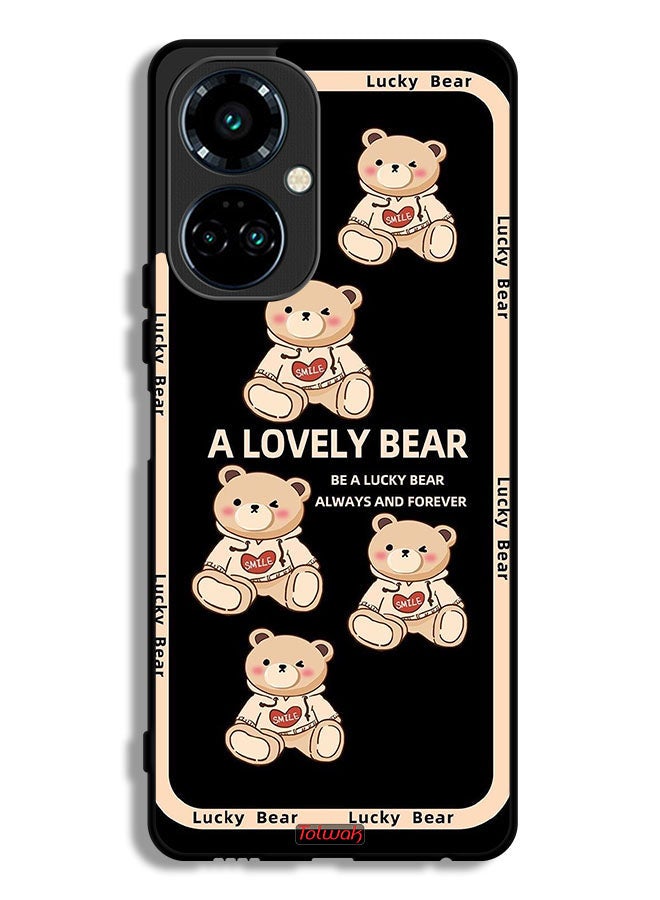 Tolwak Tecno Camon 19 Protective Case Cover A Lovely Bear - Image 1