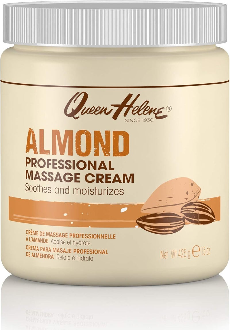 Queen Helene Queen Helene Professional Massage Cream Almond 15 Oz Packaging May Vary 